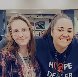 Tiffany and Maddy at Spokane Homeless Connect